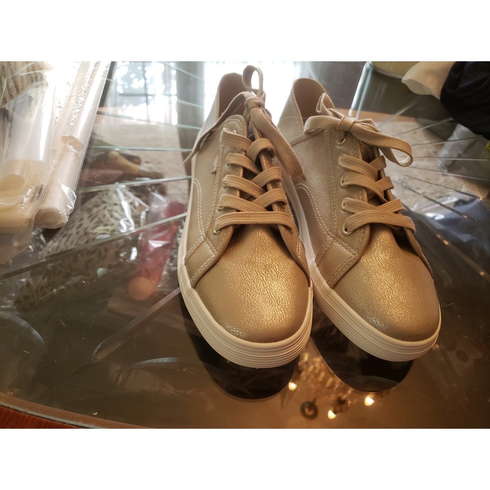 Women's Rocket Dog Gold Shimmer Sneakers Size 10M